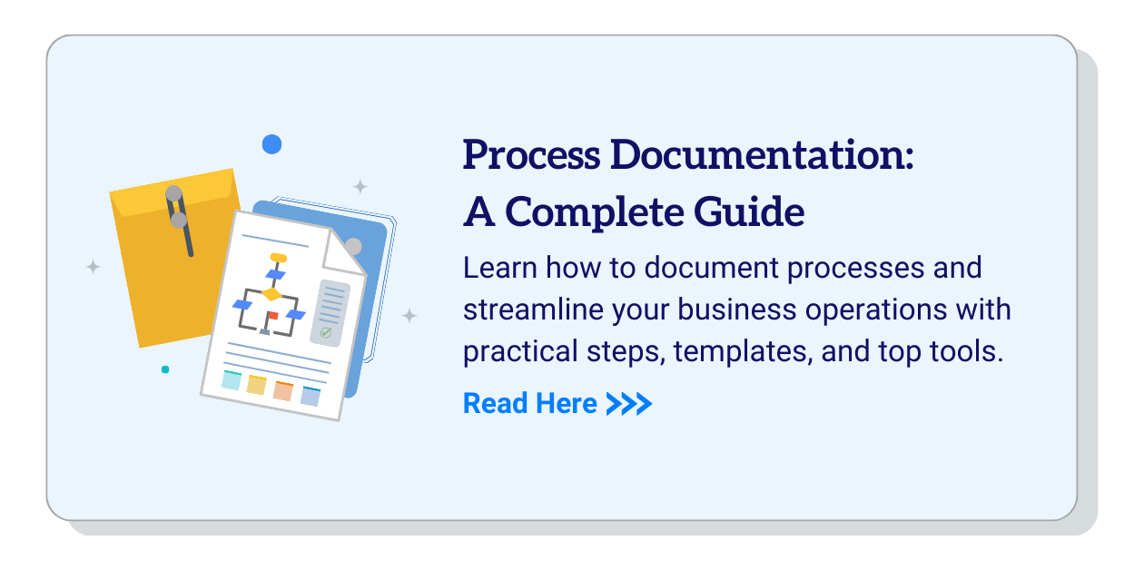 CTA Process Documentation: A Complete Guide with an Image of the Documentation
