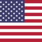 united-states-square-national-flag-vector